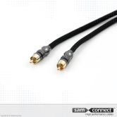 Coaxiale RCA kabel, 5m, m/m