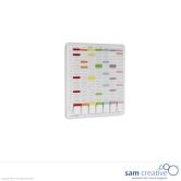 Kaartplanner 8-kolom 32 sleuven 60x53 cm