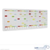 Kaartplanner 24-kolom 32 sleuven 60x146 cm