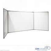 Whiteboard Pro Series Emaille Vijfvlaks 120x150 cm