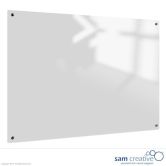 Whiteboard Glas Solid Clear White 100x150 cm