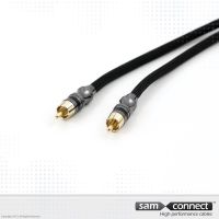 Coaxiale RCA kabel, 1.5m, m/m