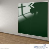 Whiteboard Glas Wandpaneel Forest Green 120x240 cm