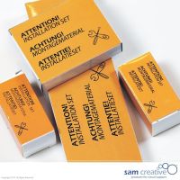 Installatieset Classic, Pro & Bulletin prikborden