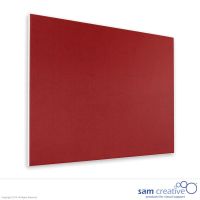 Prikbord Frameless Ruby Red 45x60 cm (W)