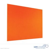 Prikbord Frameless Bright Orange 45x60 cm (W)