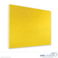 Prikbord Frameless Canary Yellow 120x200 cm (W)