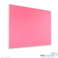 Prikbord Frameless Candy Pink 90x120 cm (W)