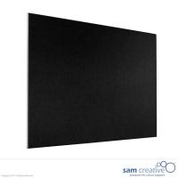 Prikbord Frameless Black 100x150 cm (A)