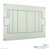 Whiteboard Glas Solid Waterpolo 100x180 cm