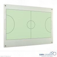 Whiteboard Glas Solid Zaalvoetbal 100x200 cm