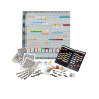 Kaartplanner jaarplanner 32 sleuven 67x67 cm
