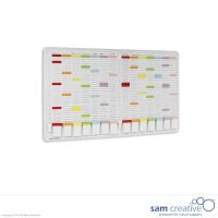 Kaartplanner 16-kolom 32 sleuven 60x101 cm