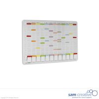 Kaartplanner jaar 13-kolom 32 sleuven 60x85 cm
