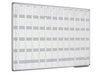 Whiteboard Jaarplanner Verstelbaar 60x120 cm