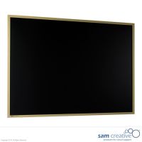 Krijtbord Magnetisch Licht Houten Lijst 90x120 cm