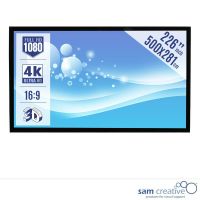 Projectiescherm Cinema 4K|UHD 16:9 226" 500x281 cm