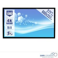 Projectiescherm Cinema 4K|UHD 16:9 271" 600x337 cm