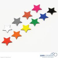 Magnetisch Symbool Ster 2x2 cm grijs