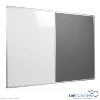 Whiteboard Prikbord Combi board 60x120 cm