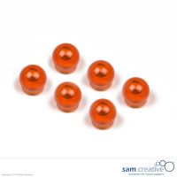 Bolmagneten Extra Sterk 15mm oranje