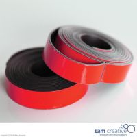 Whiteboard Magneetband 10mm rood