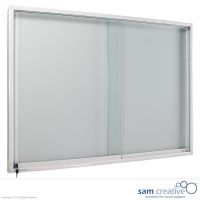 Vitrinekast Whiteboard Pro 90x120 cm