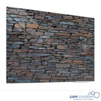 Glassboard Elegance Ambience Stone Wall 45x60 cm