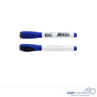 Whiteboard Planmarker met wisser blauw