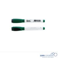Whiteboard Planmarker met wisser groen