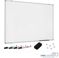 Whiteboard Basic Series 90x120 cm + Starter Kit