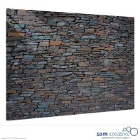 Glassboard Solid Ambience Stone Wall 60x120 cm