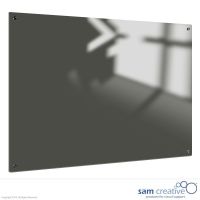 Whiteboard Glas Solid Grey Magnetic 90x120 cm