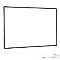 Whiteboard Pro Series Emaille 60x120 cm zwart frame